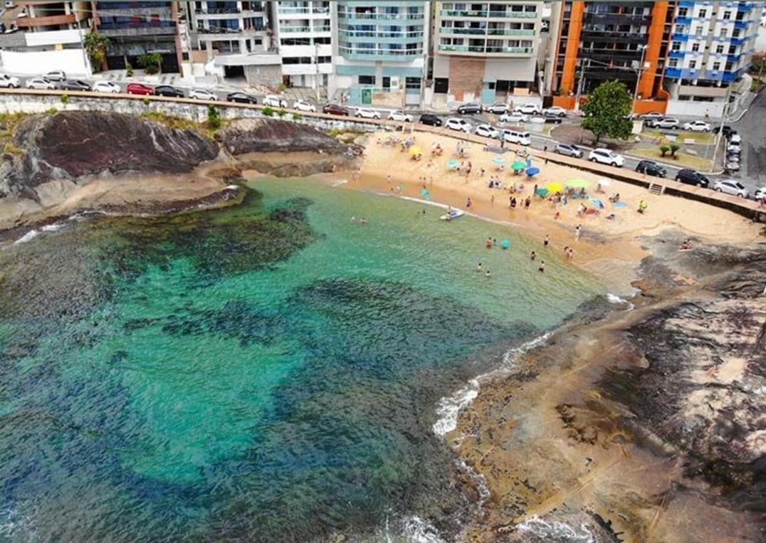 Apt Encantador Praia Do Morro 20 Metros Da Praia. Apartment Guarapari Exterior foto