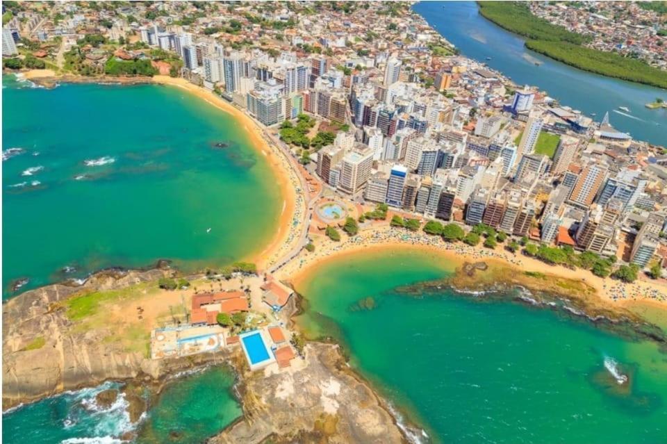 Apt Encantador Praia Do Morro 20 Metros Da Praia. Apartment Guarapari Exterior foto
